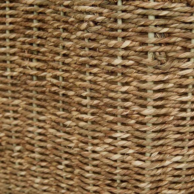 Lark Fluted Set Of 2 Baskets | Natural - Rose St Trading Co