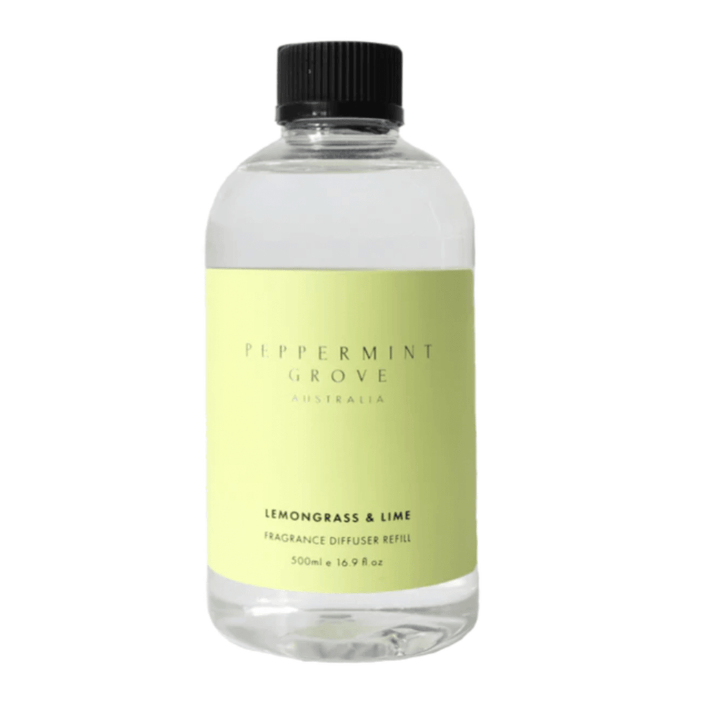 Peppermint Grove  Lemongrass + Lime | Diffuser Refill available at Rose St Trading Co