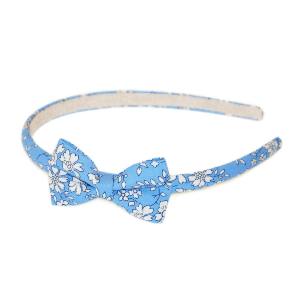 Goody Gumdrops  Liberty Capel Bow Alice Band | Navy available at Rose St Trading Co