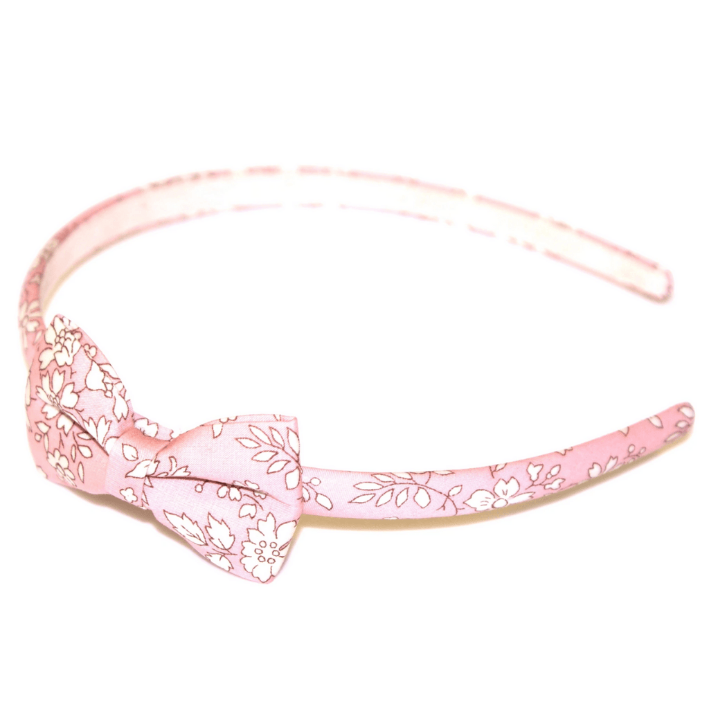Goody Gumdrops  Liberty Capel Bow Alice  Band | Pink available at Rose St Trading Co