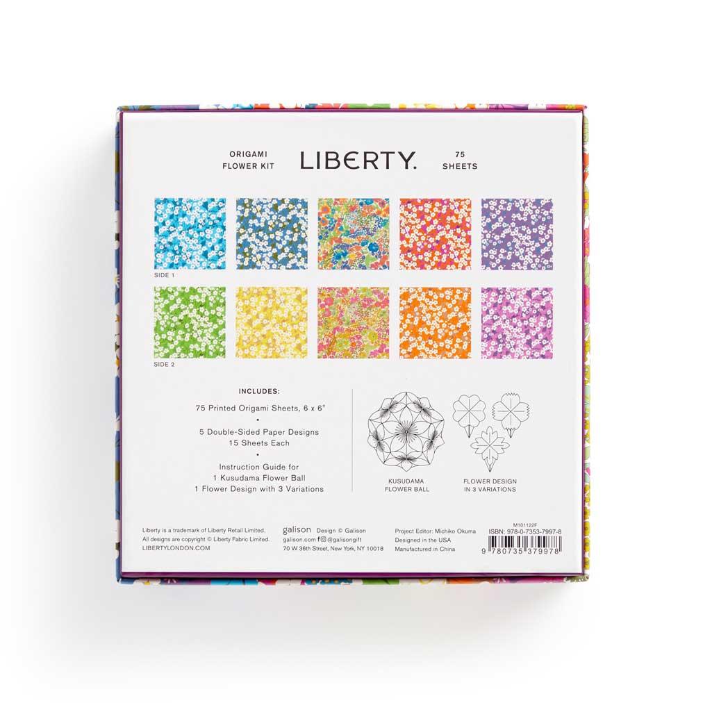 RSTC  Liberty Floral Origami Kit available at Rose St Trading Co