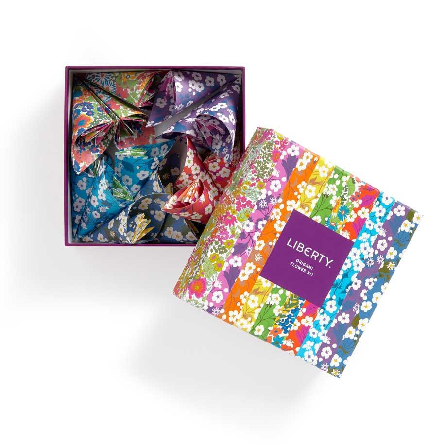 RSTC  Liberty Floral Origami Kit available at Rose St Trading Co