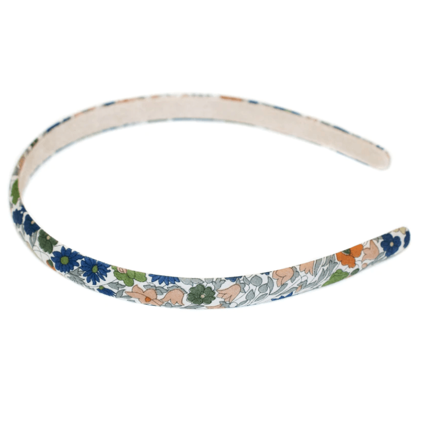 Goody Gumdrops  Liberty Poppy Forest Alice Band | Navy/Green available at Rose St Trading Co