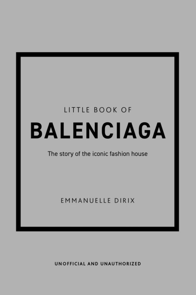 Book Publisher  Little Book of Balenciaga available at Rose St Trading Co