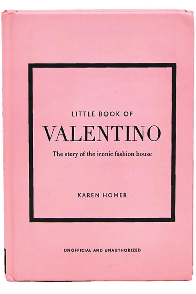 Book Publisher  Little Book of Valentino available at Rose St Trading Co