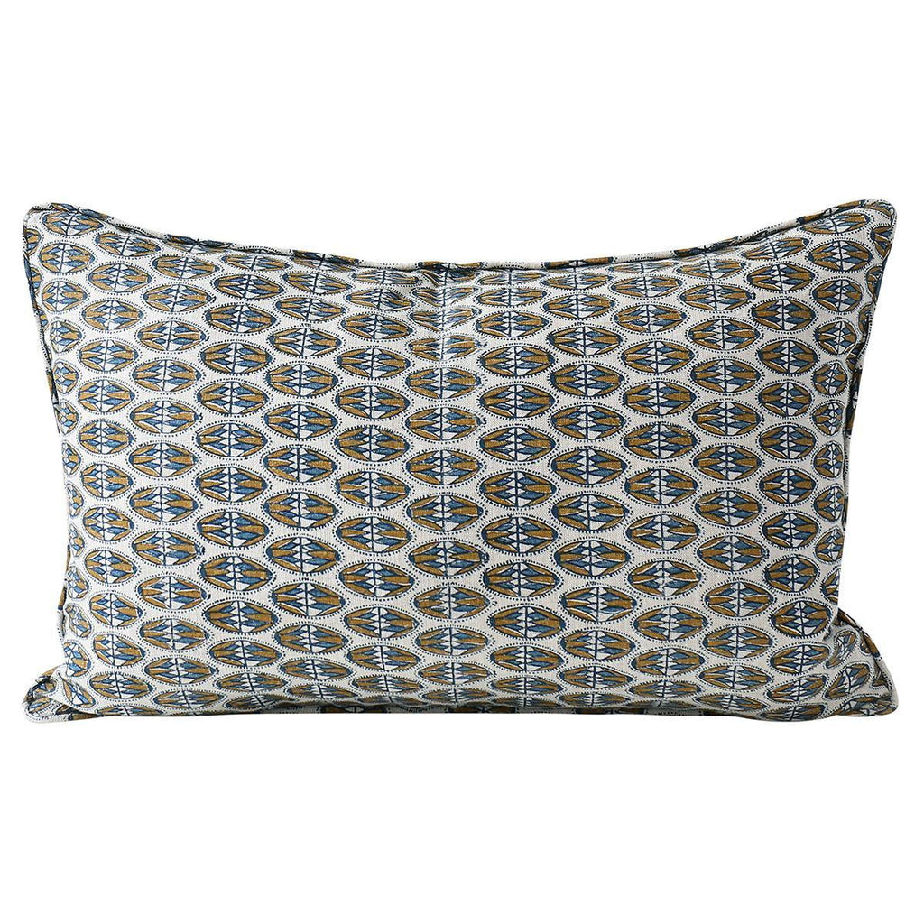 Walter G  Lodhi Tobacco Linen Cushion | 35 x 55cm available at Rose St Trading Co