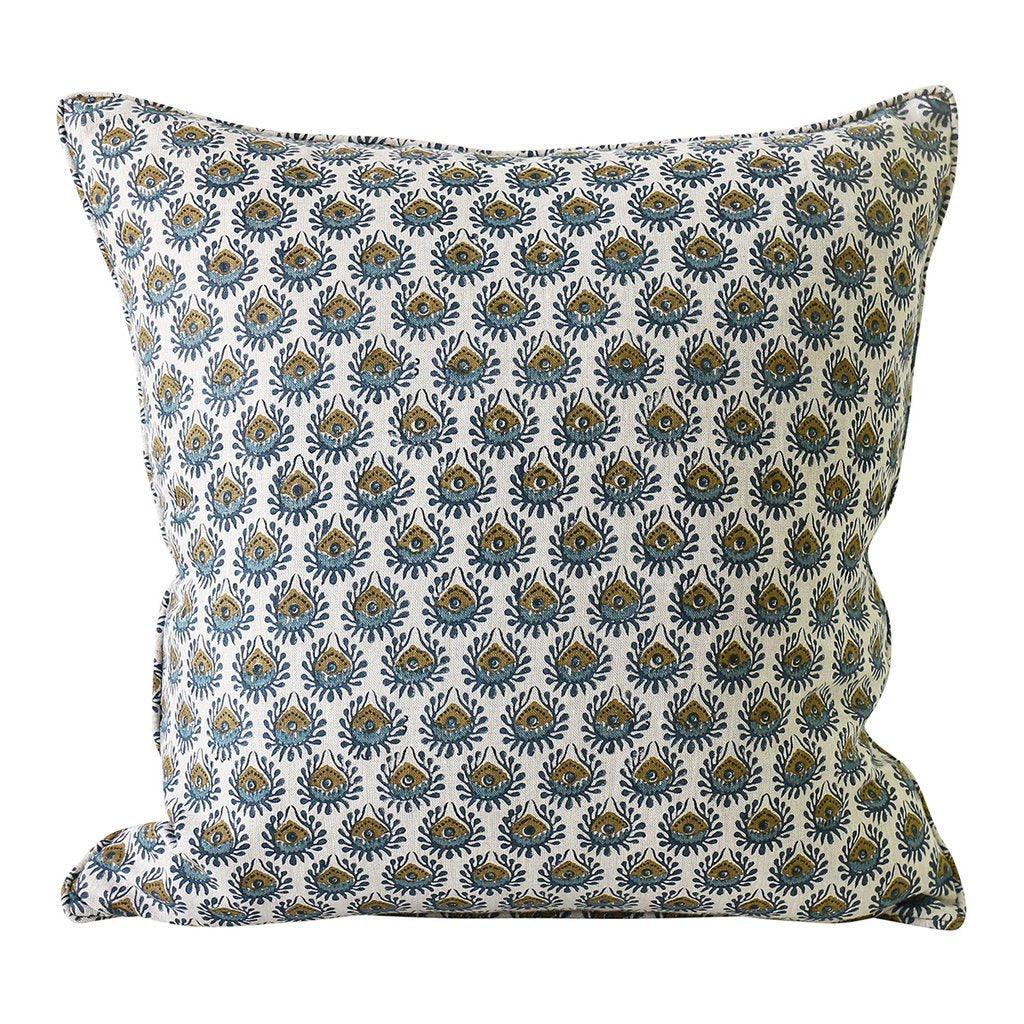 Walter G  Lyon Tobacco Linen Cushion available at Rose St Trading Co