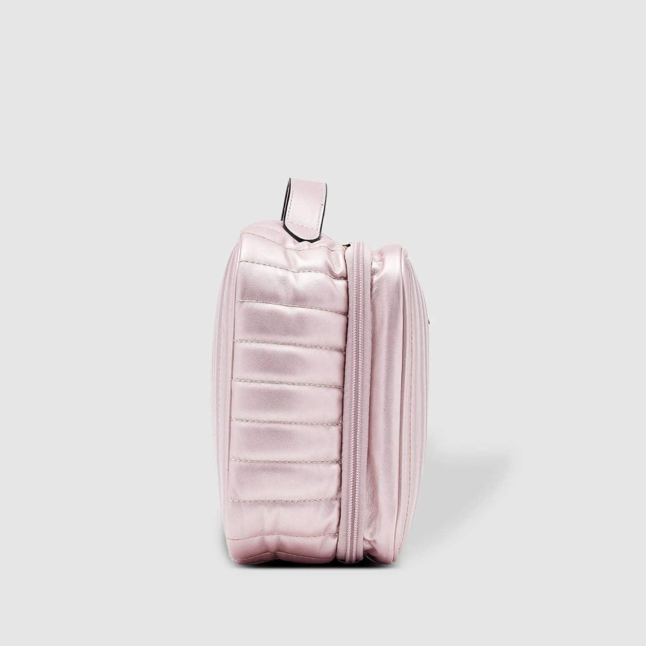Louenhide  Maggie Cosmetic Case | Pearl Pink available at Rose St Trading Co