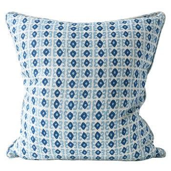 Walter G  Malaga Riviera Linen Cushion | 55x55cm available at Rose St Trading Co