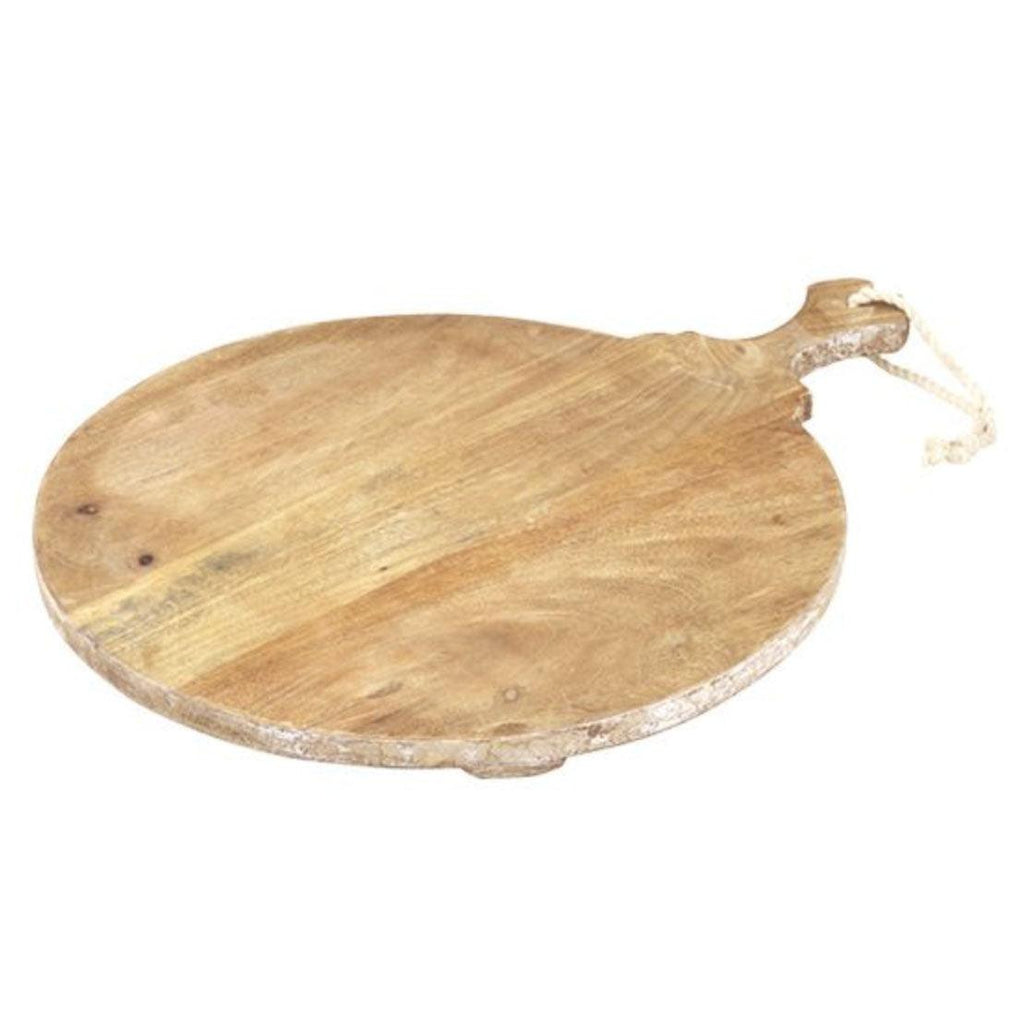 RSTC  Mango Wood Round Board available at Rose St Trading Co