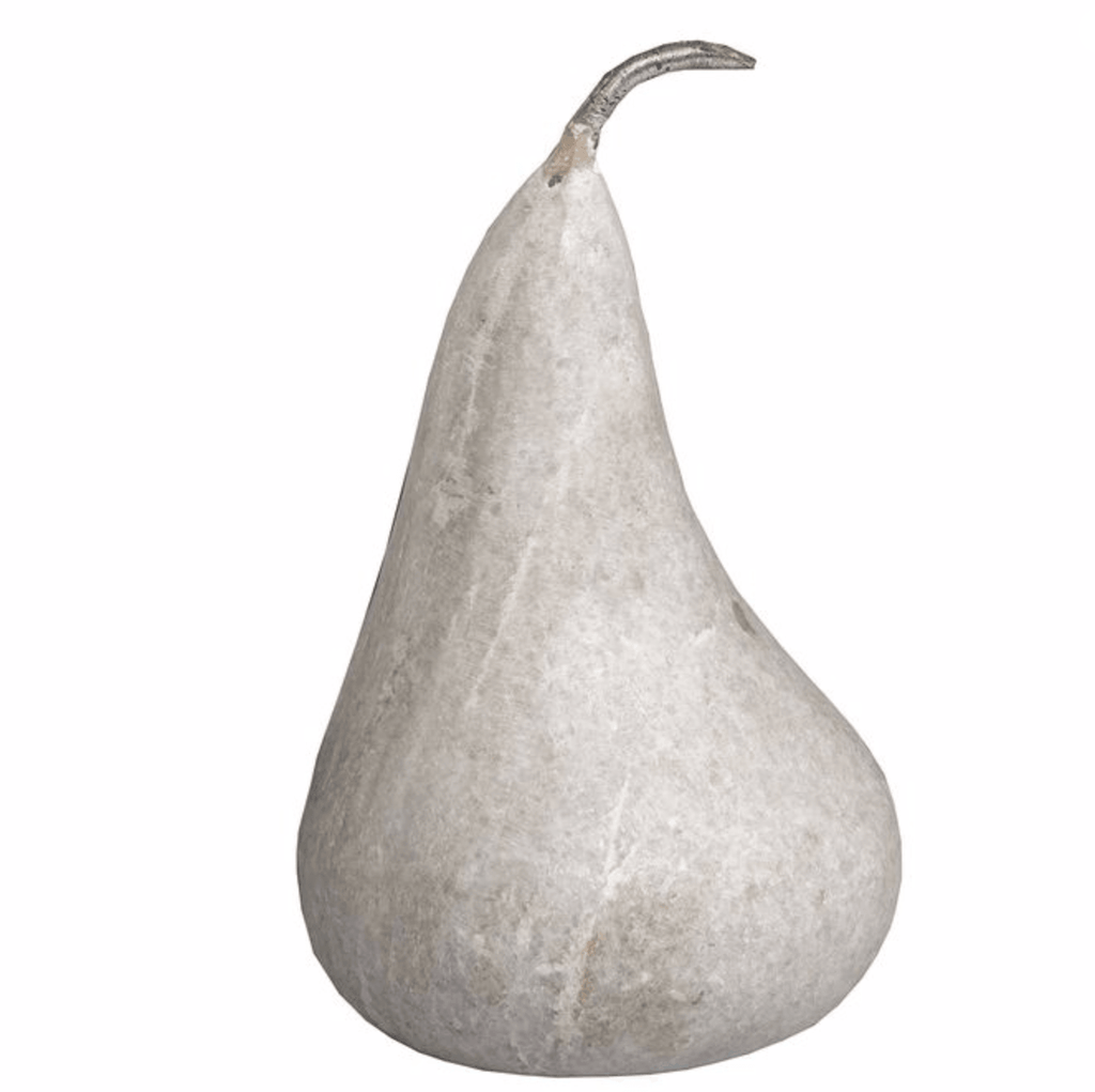 Florabelle  Marble Pear White - Large available at Rose St Trading Co