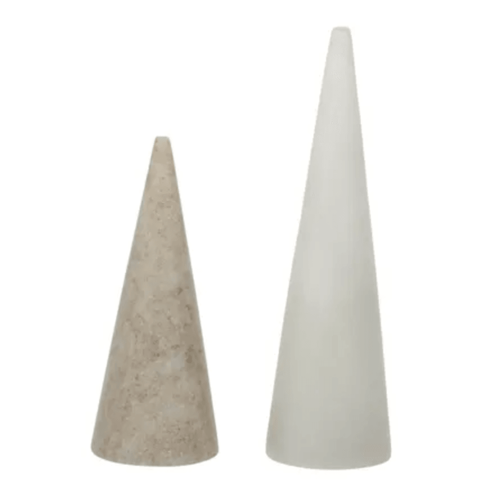 Marble Ring Holder Set 2 | White - Rose St Trading Co