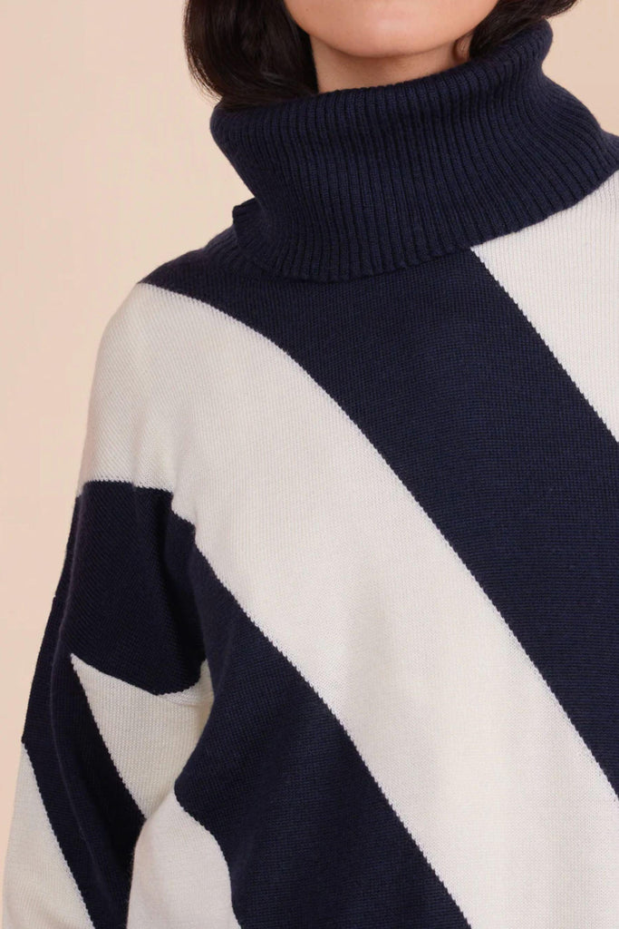 Marks Jumper | Navy by Binny in stock at Rose St Trading Co