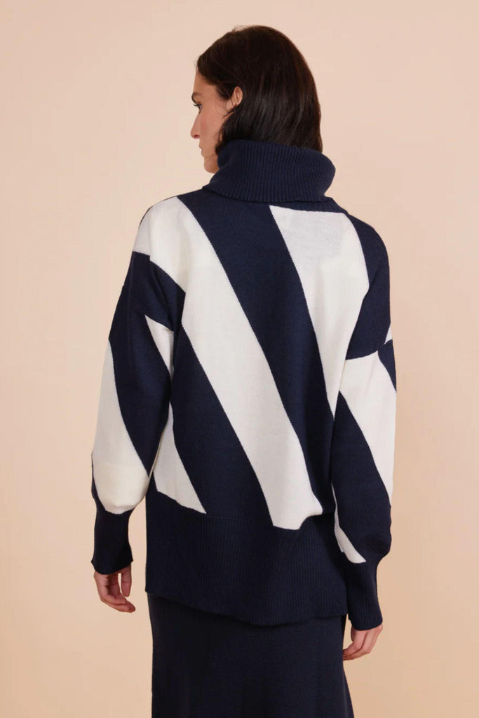 Marks Jumper | Navy by Binny in stock at Rose St Trading Co