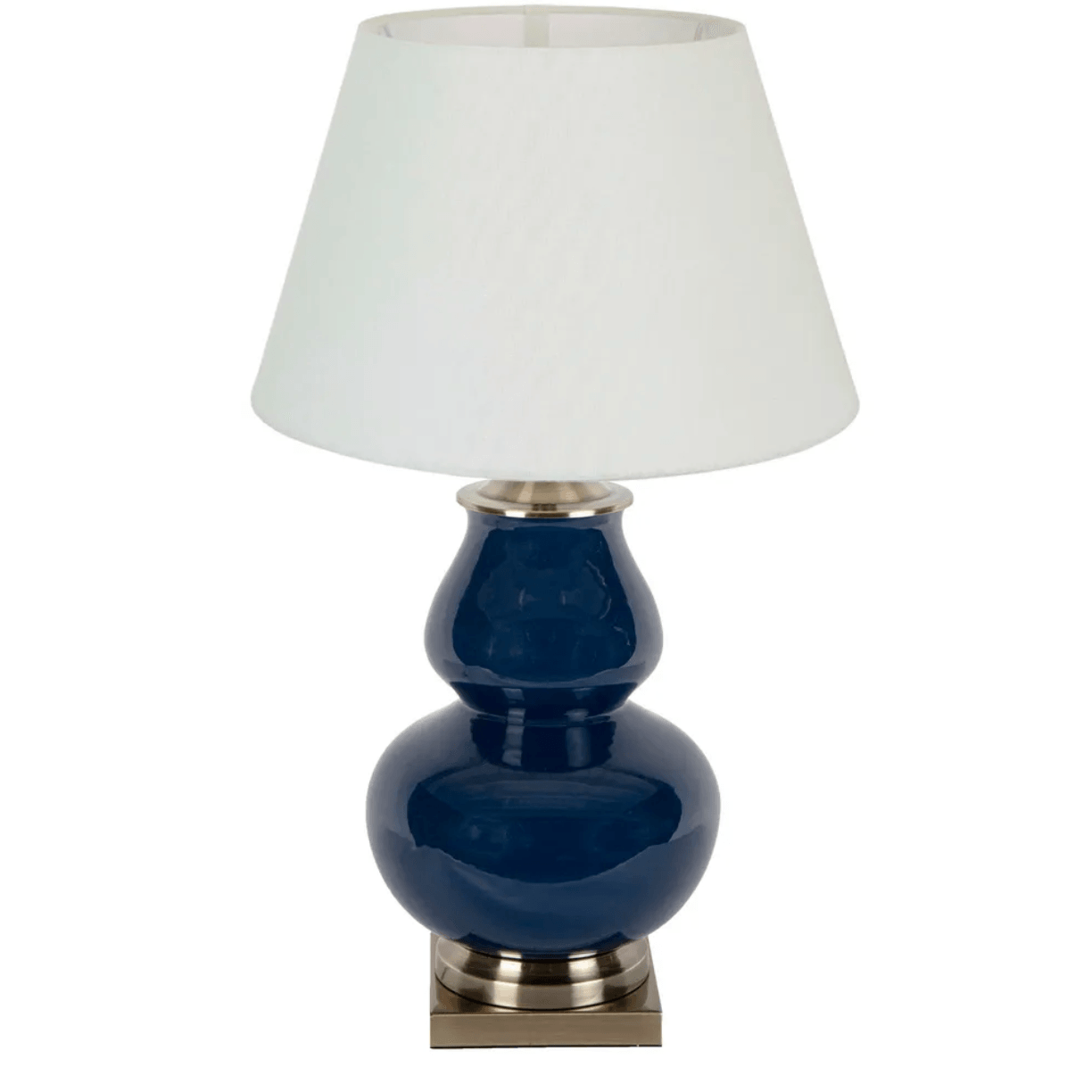 Navy lamp base deals