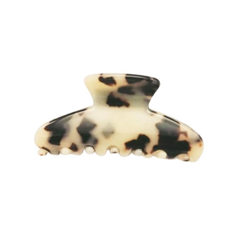 Hair Flair  Medium Claw Clip - Light Turtle available at Rose St Trading Co