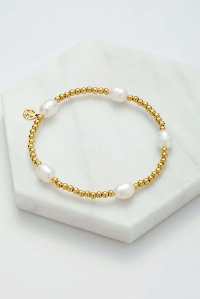 Meika Bracelet | Gold by Zafino in stock at Rose St Trading Co