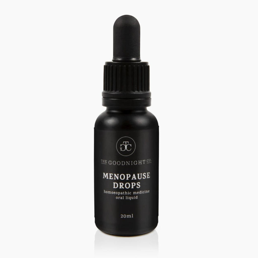 The Goodnight Co.  Menopause Drops available at Rose St Trading Co