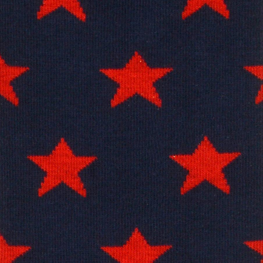 ORTC Man  Mens Socks | Red Stars available at Rose St Trading Co