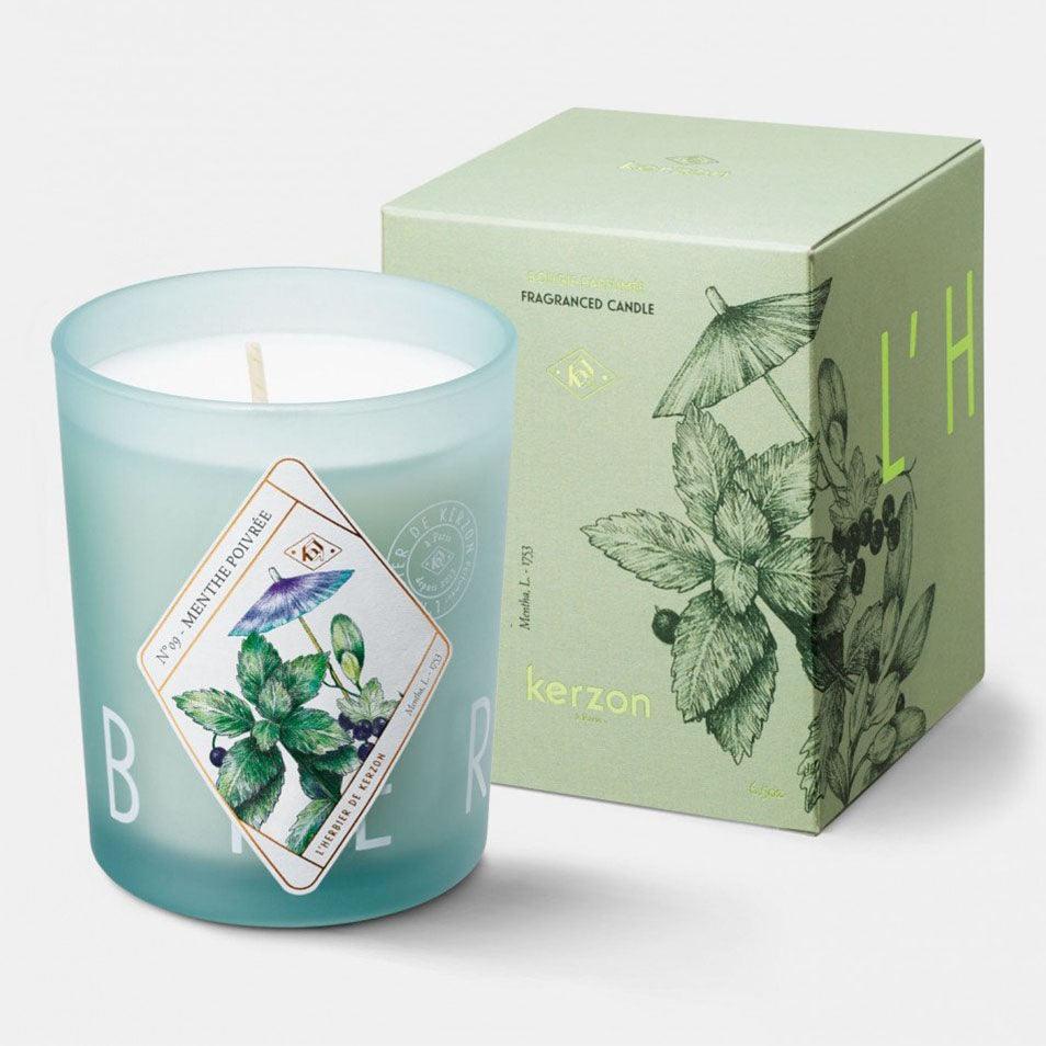 Kerzon  Menthe Poivree Candle available at Rose St Trading Co