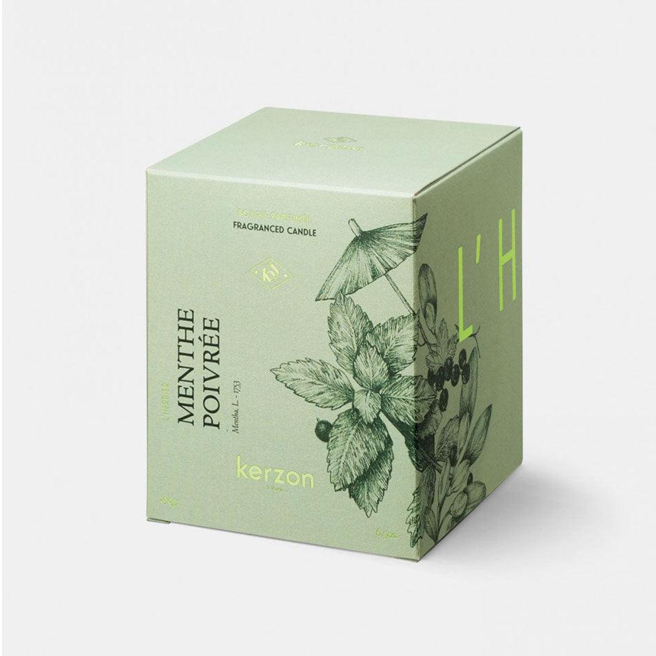 Kerzon  Menthe Poivree Candle available at Rose St Trading Co