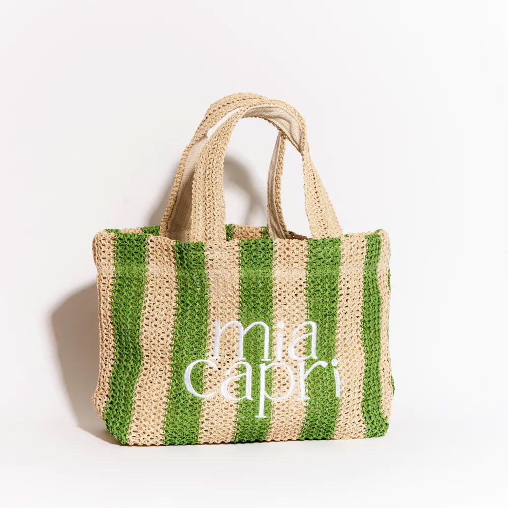 Mia Capri Vacay Bag | Green - Rose St Trading Co