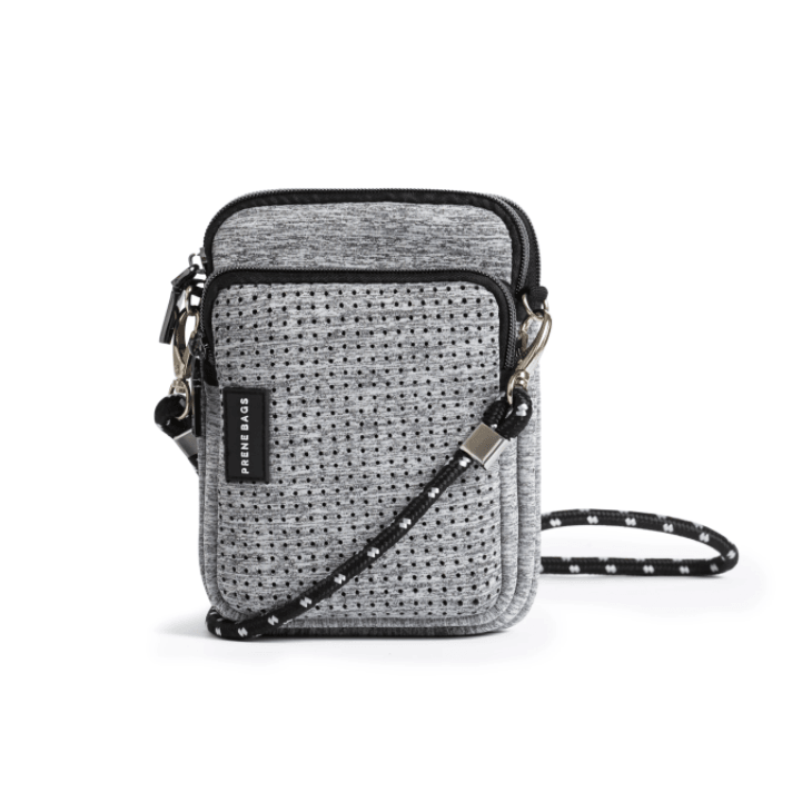Prene Bags  Mimi Bag | Light Grey Marle available at Rose St Trading Co