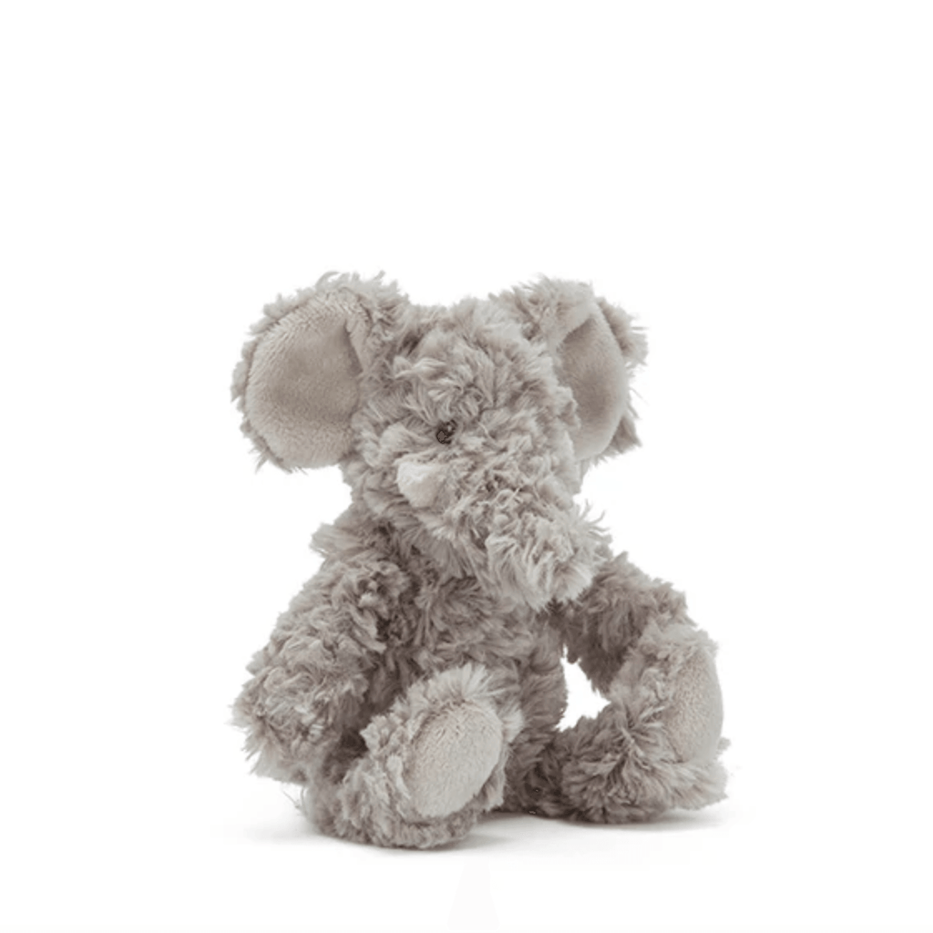 Nana Huchy  Mini Jimmy The Elephant Rattle available at Rose St Trading Co