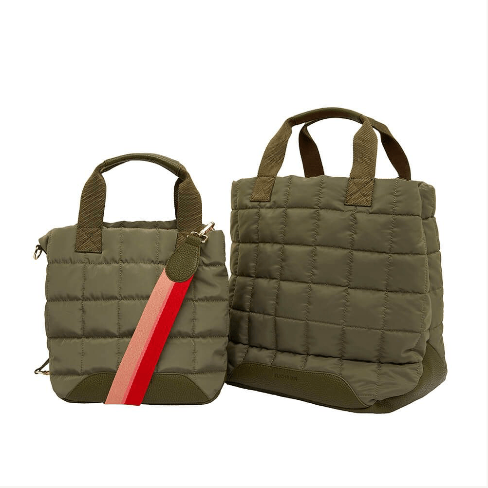 Elms + King  Mini Santa Monica Tote | Khaki available at Rose St Trading Co