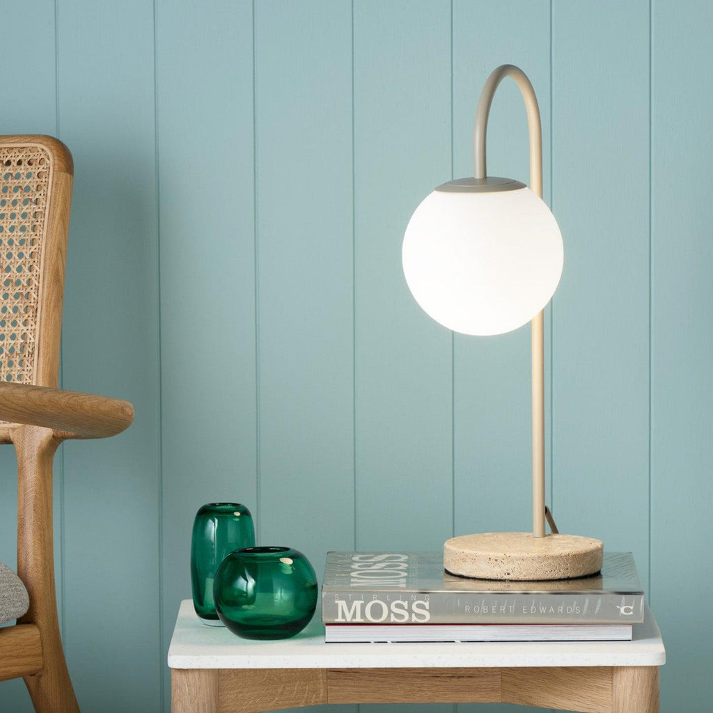 Mintu Desk Lamp | Taupe - Rose St Trading Co