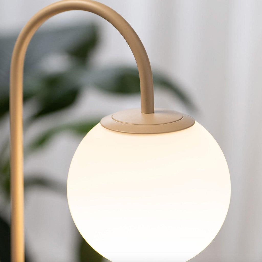 Mintu Desk Lamp | Taupe - Rose St Trading Co