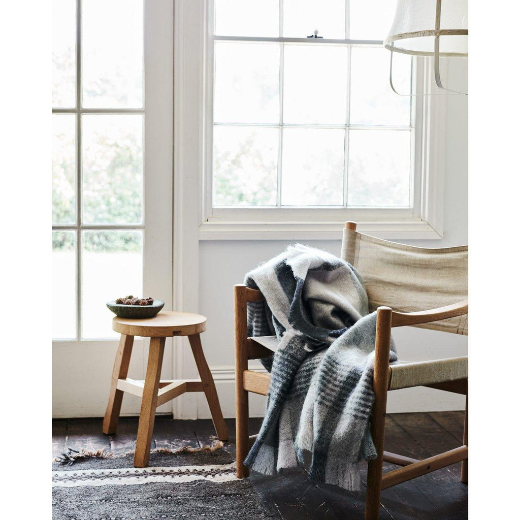 St Albans  Mohair Flinders Throw available at Rose St Trading Co