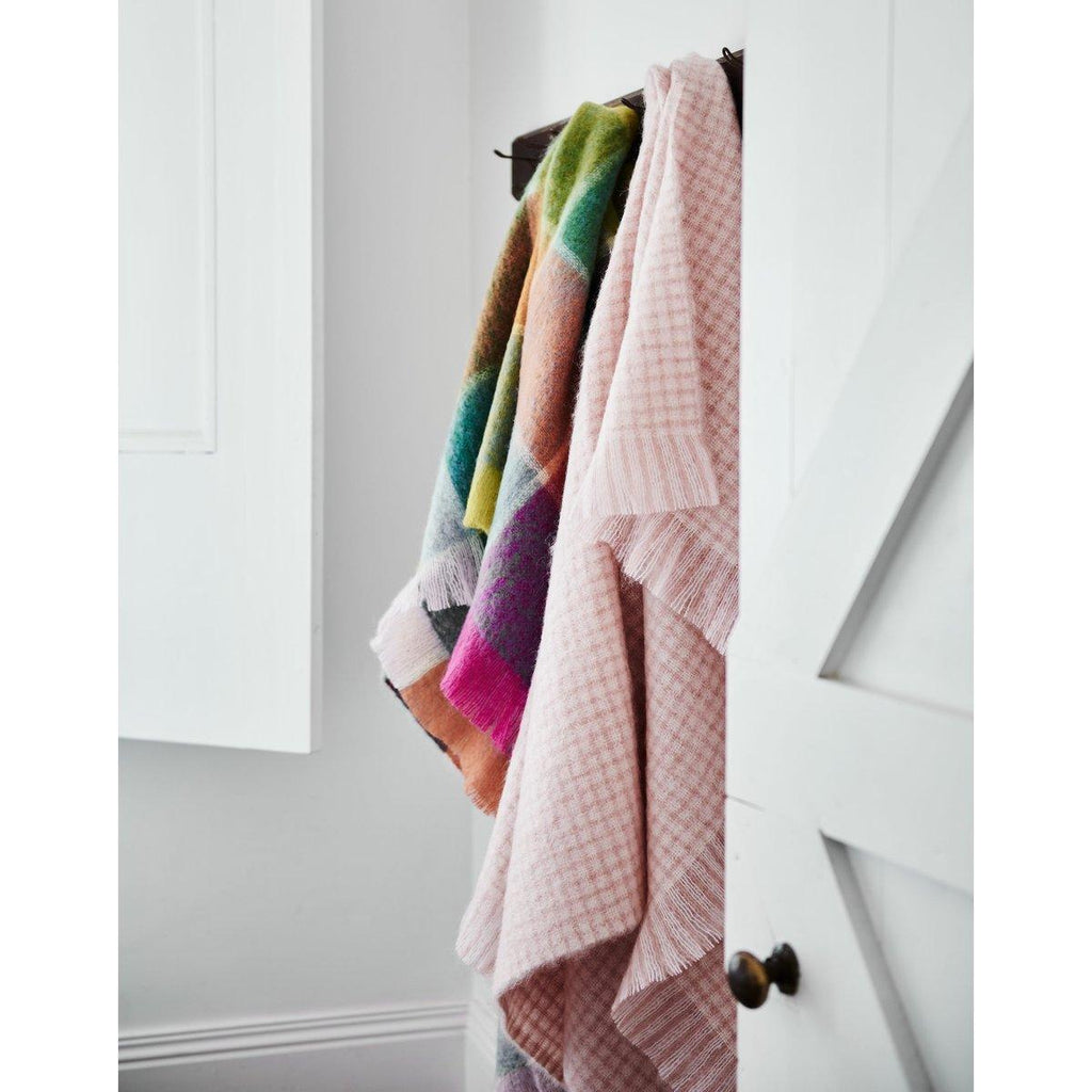 St Albans  Mohair Lilly Throw available at Rose St Trading Co