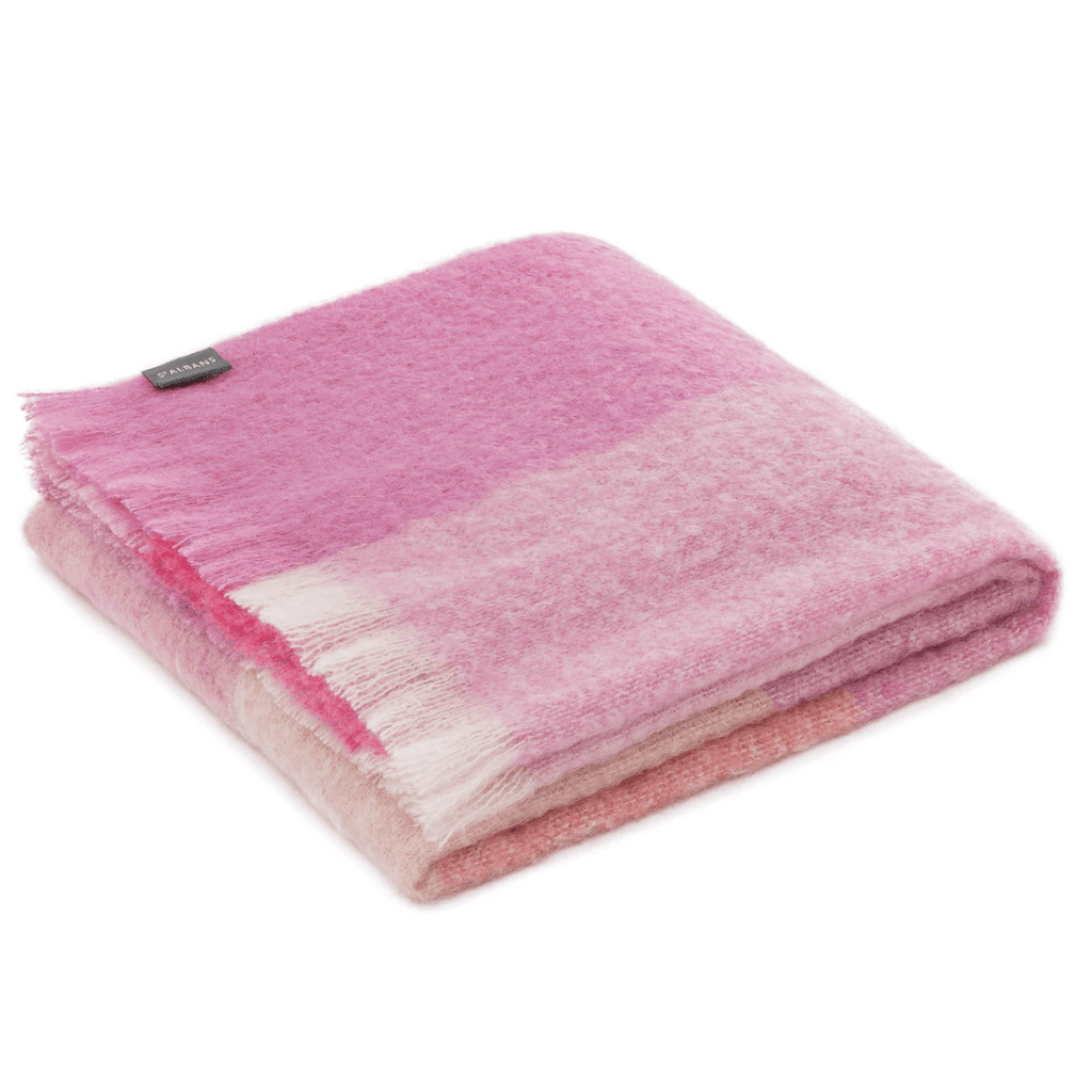 St Albans  Mohair Throw | Gracie available at Rose St Trading Co