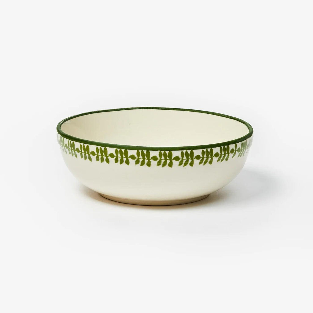 Monstera Green Salad Bowl - Rose St Trading Co