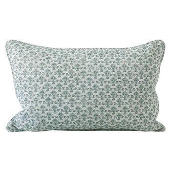 Walter G  Montenegro Celadon Linen Cushion available at Rose St Trading Co