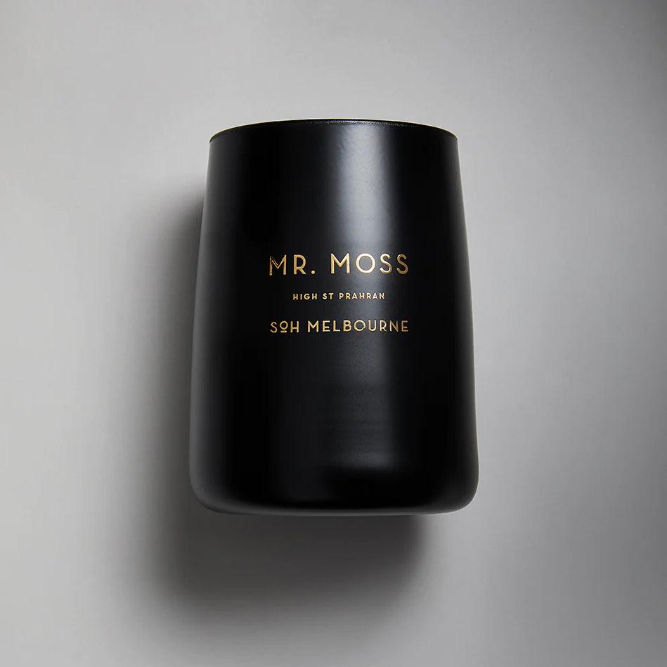 SOH  Moss Candle | Black Matte Vessel available at Rose St Trading Co