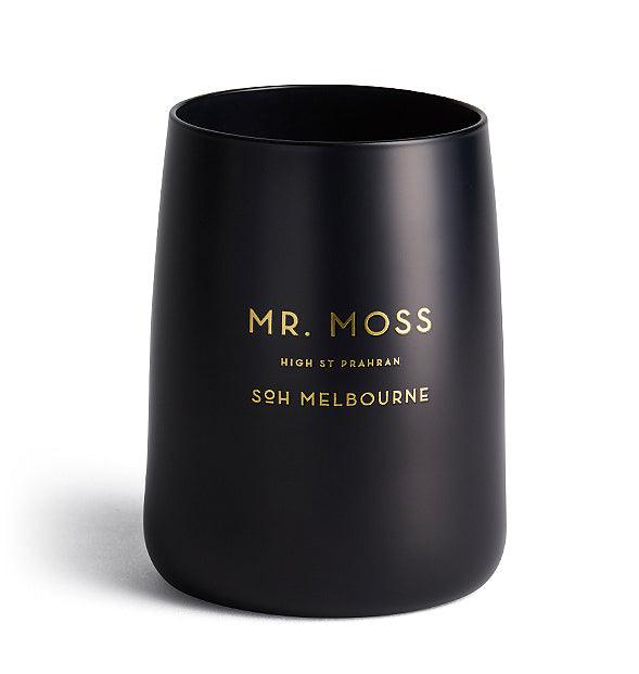 SOH  Moss Candle | Black Matte Vessel available at Rose St Trading Co