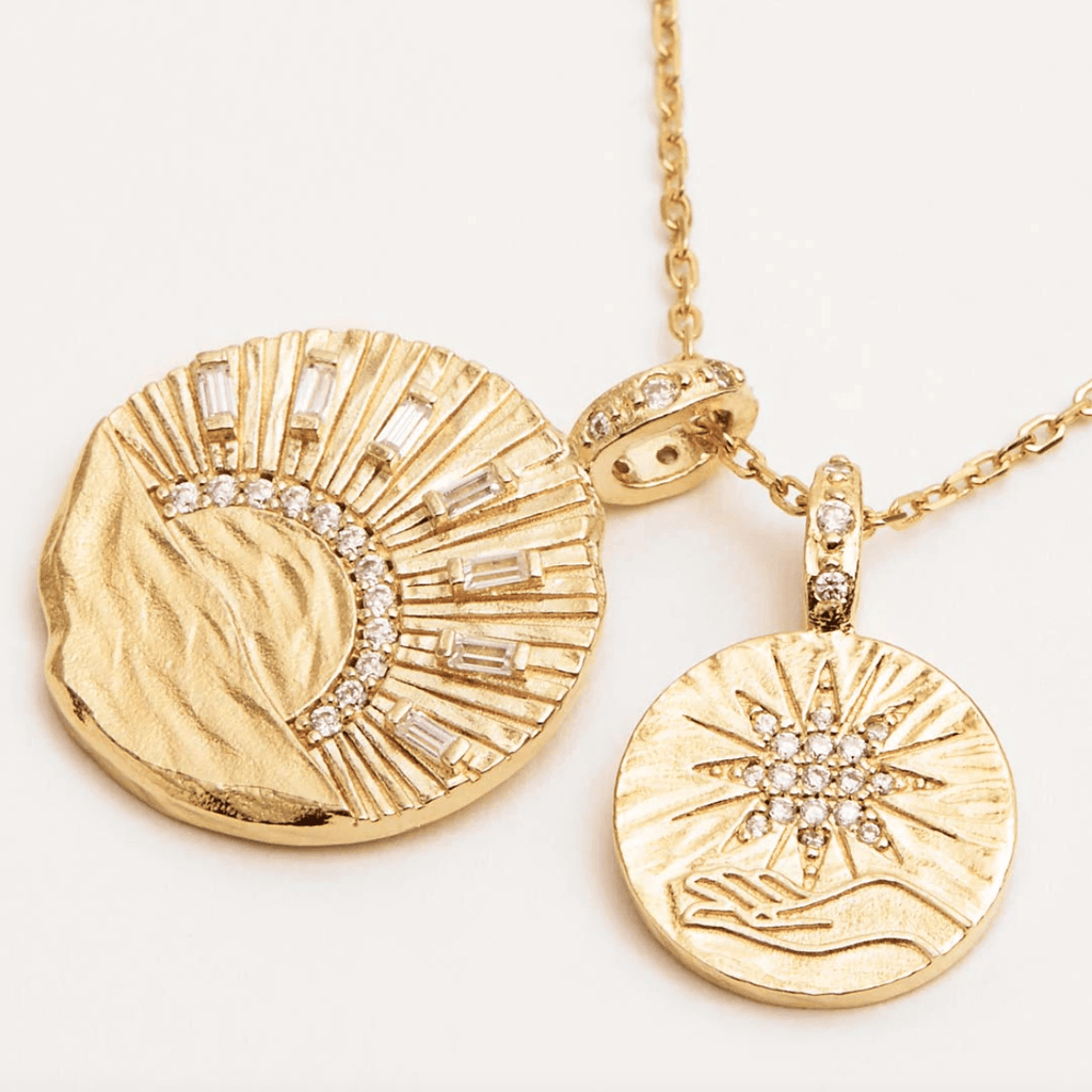 By Charlotte  My Heart Is Grateful Necklace | Gold available at Rose St Trading Co