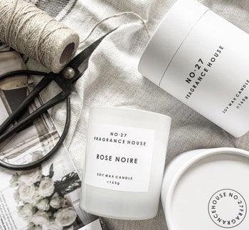No 27  N0 27 Candle | Rose Noire available at Rose St Trading Co