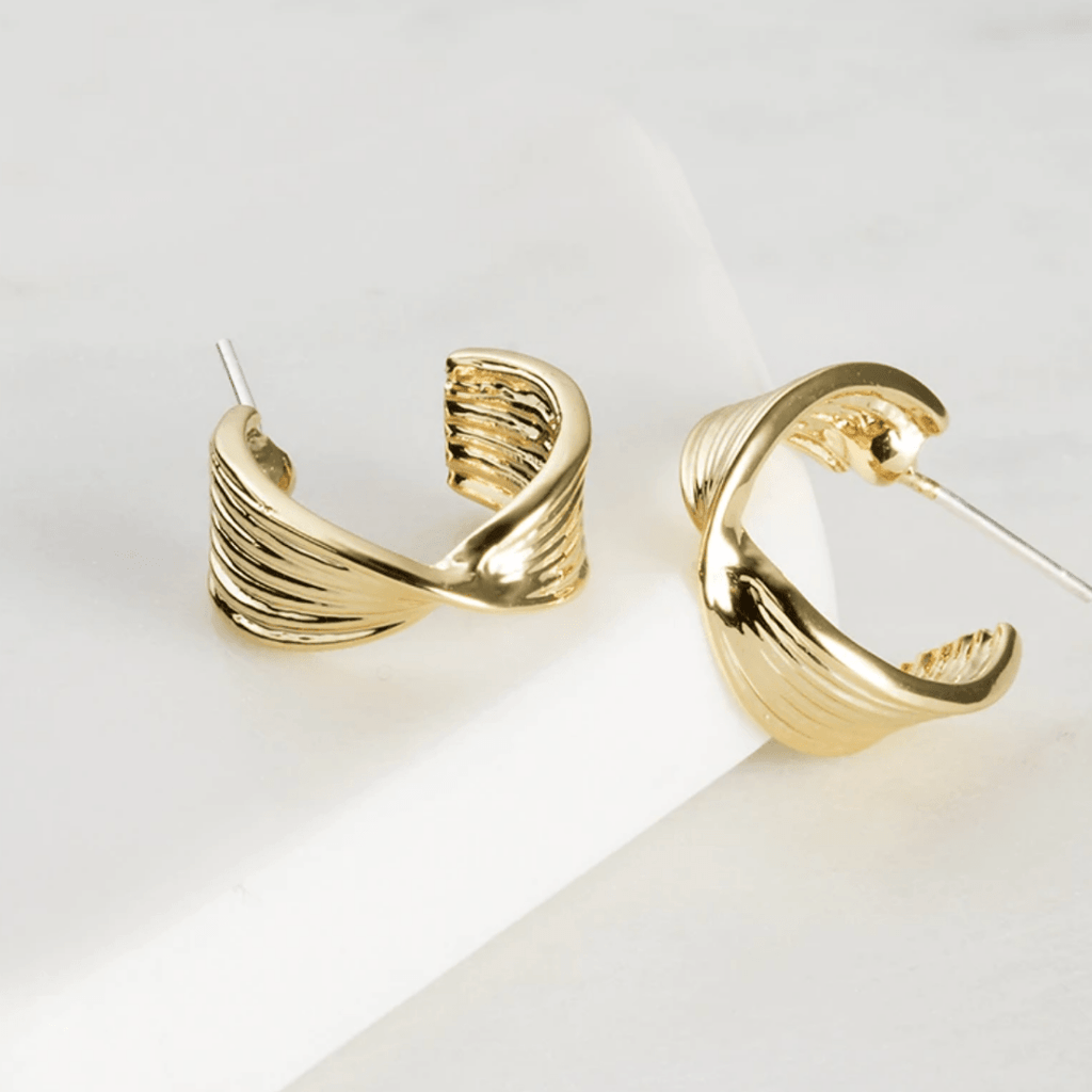Zafino  Nala Earring | Gold available at Rose St Trading Co