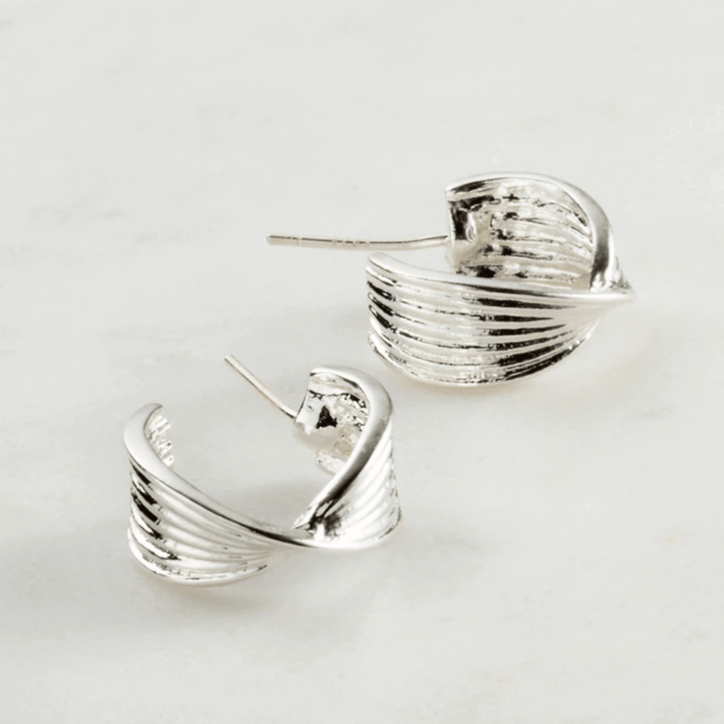 Zafino  Nala Earring | Silver available at Rose St Trading Co
