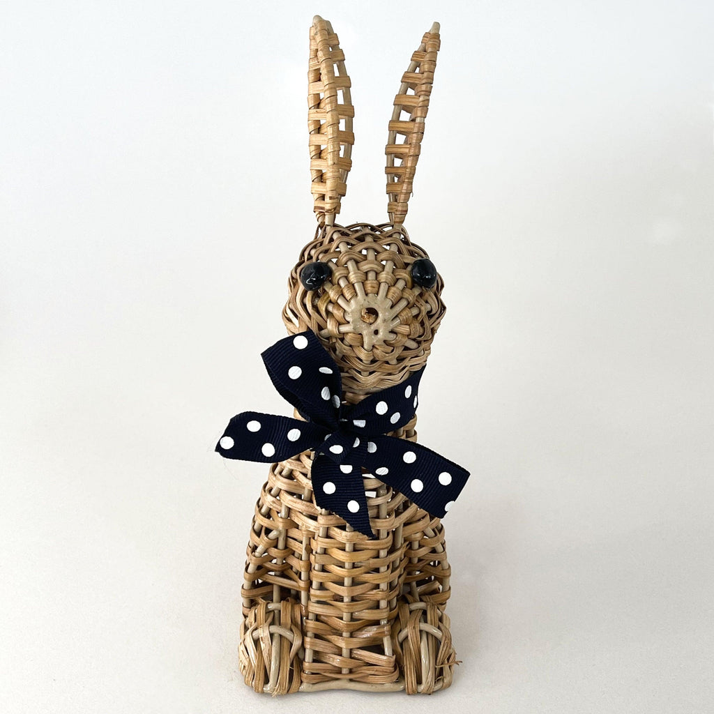 RSTC  Natural Rattan Rabbit | Small available at Rose St Trading Co