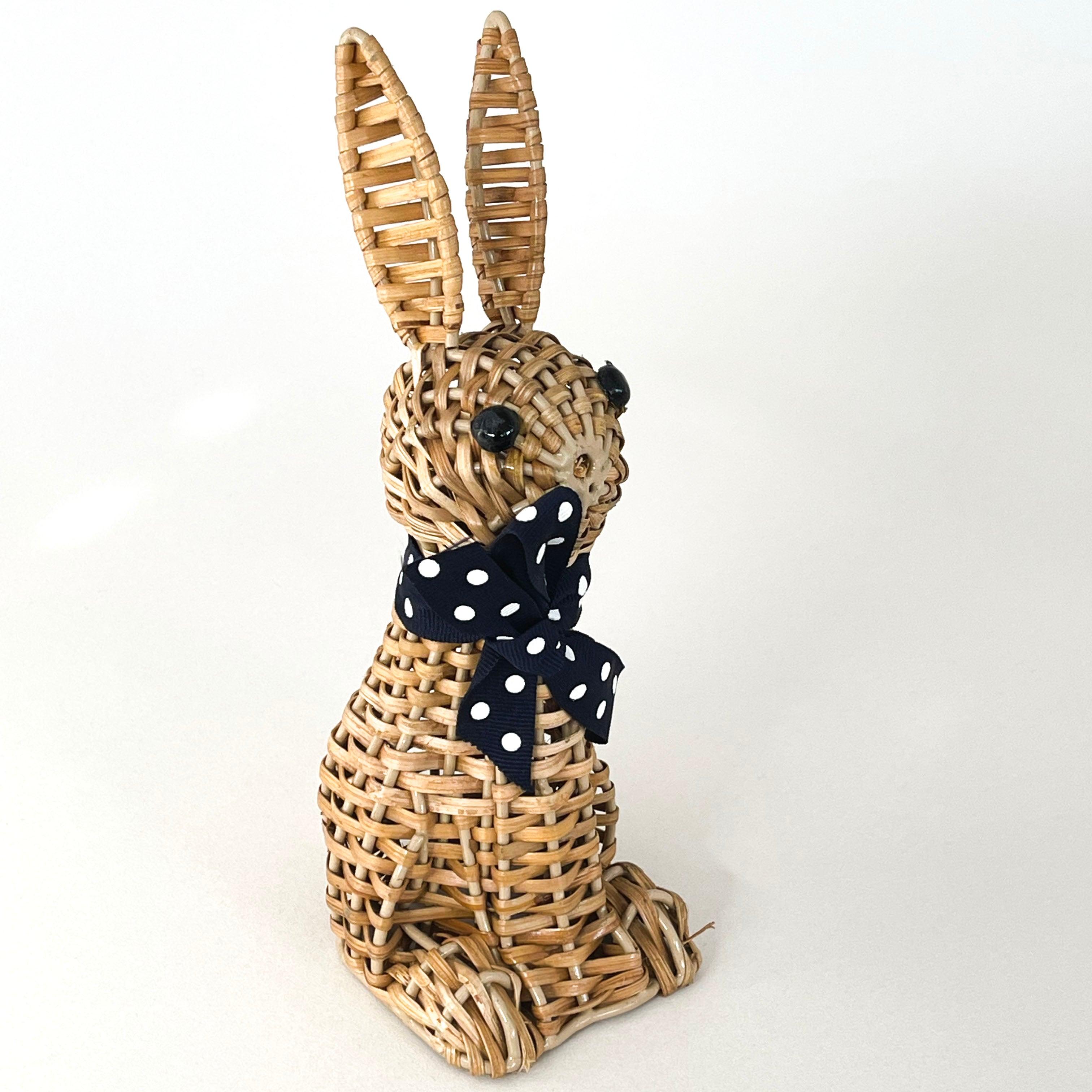 Natural Rattan Rabbit | Small – Rose St Trading Co