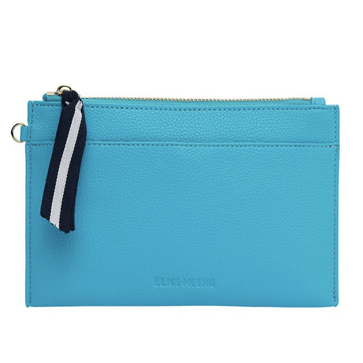 Elms + King  New York Coin Purse | Aqua available at Rose St Trading Co