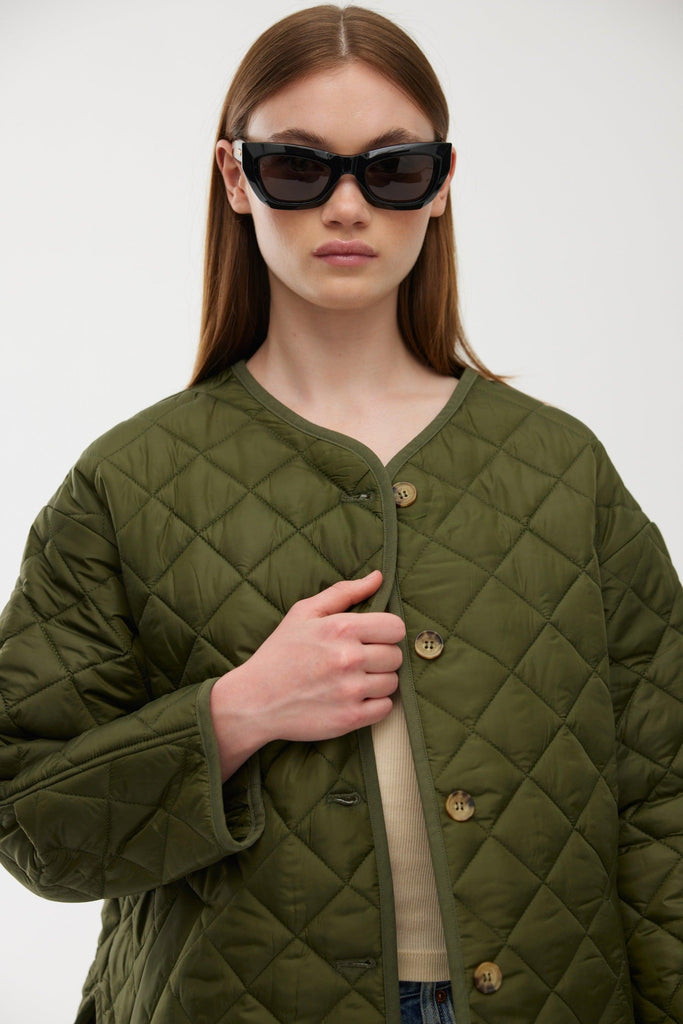 Nora Jacket | Olive by Kinney in stock at Rose St Trading Co