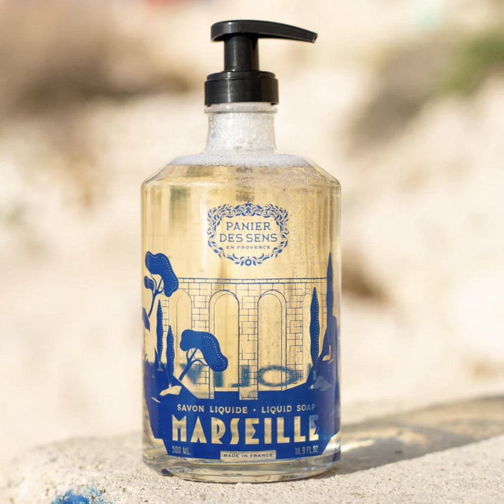 Olive Glass Marseille Liquid Soap | Limited Edition - Rose St Trading Co