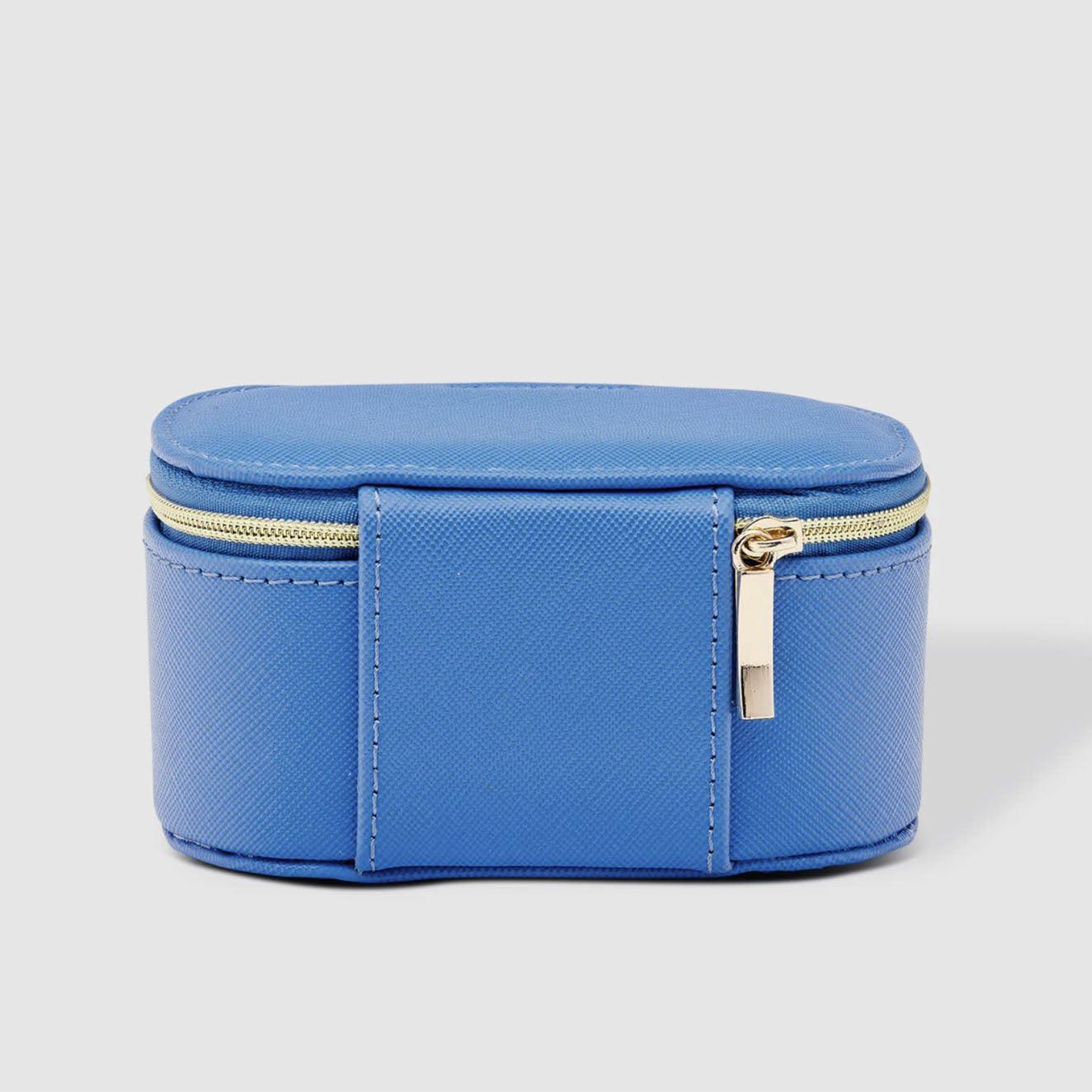 Louenhide  Olive Jewellery Box | Cornflower Blue available at Rose St Trading Co