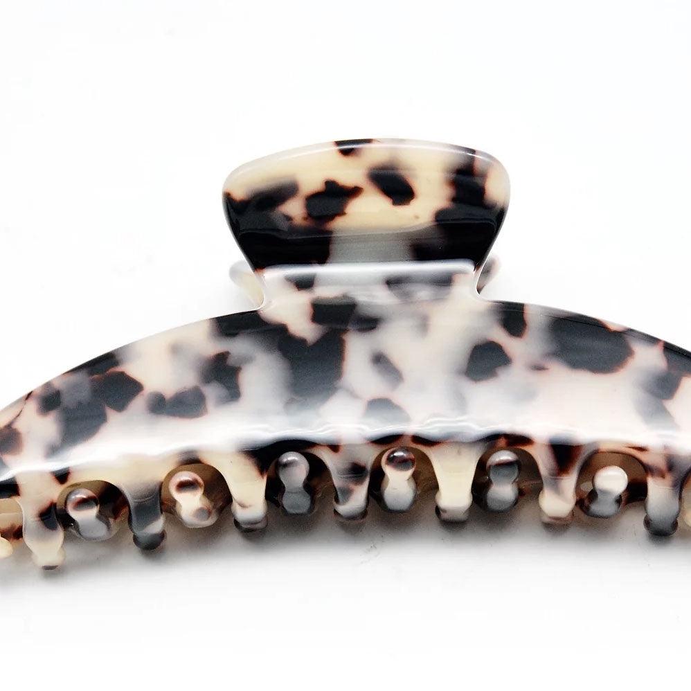 Hair Flair  Oversized Claw Clip - Light Turtle available at Rose St Trading Co