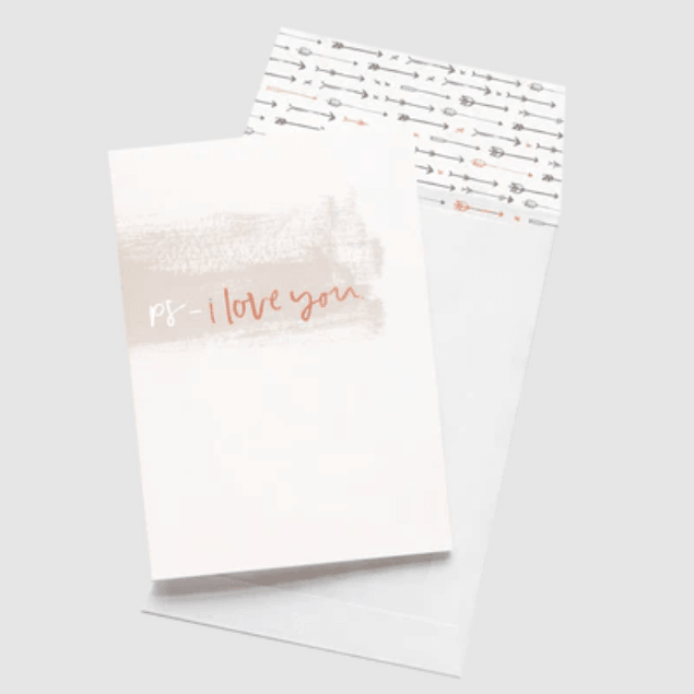 Emma Kate Co.  P.S I Love You | Greeting Card available at Rose St Trading Co